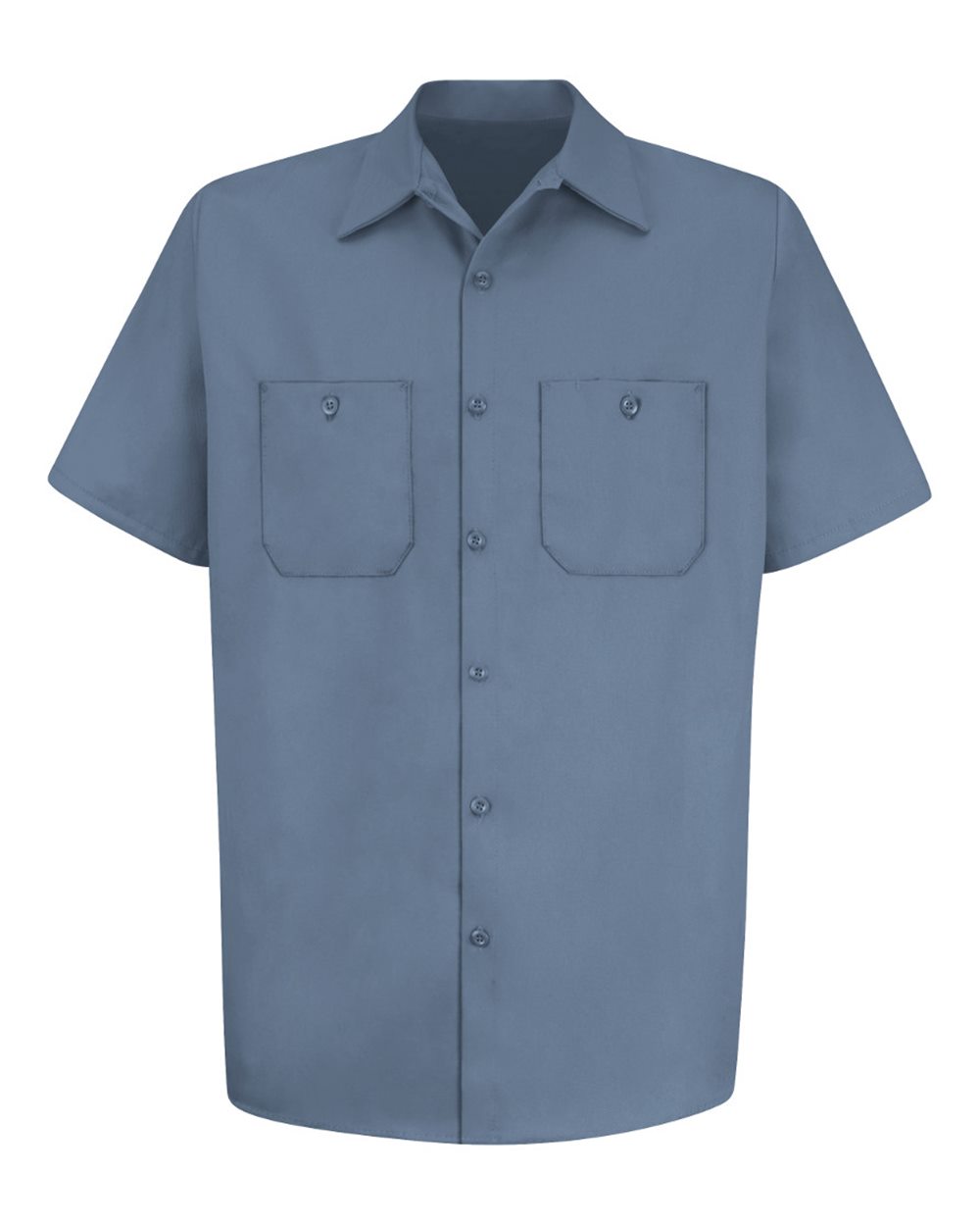 Men's Tall Cotton Short Sleeve Uniform Shirt - SC40T 8