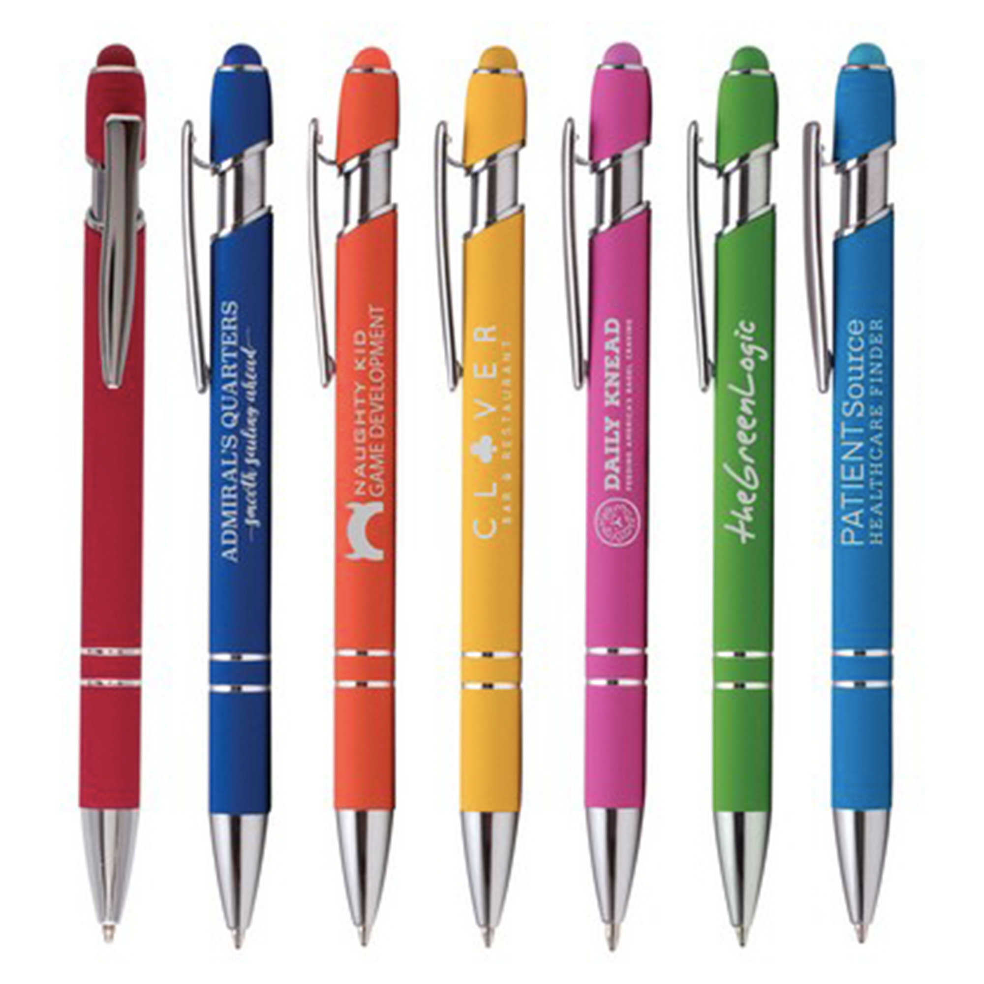 Touchable Rubber Ballpoint Pen
