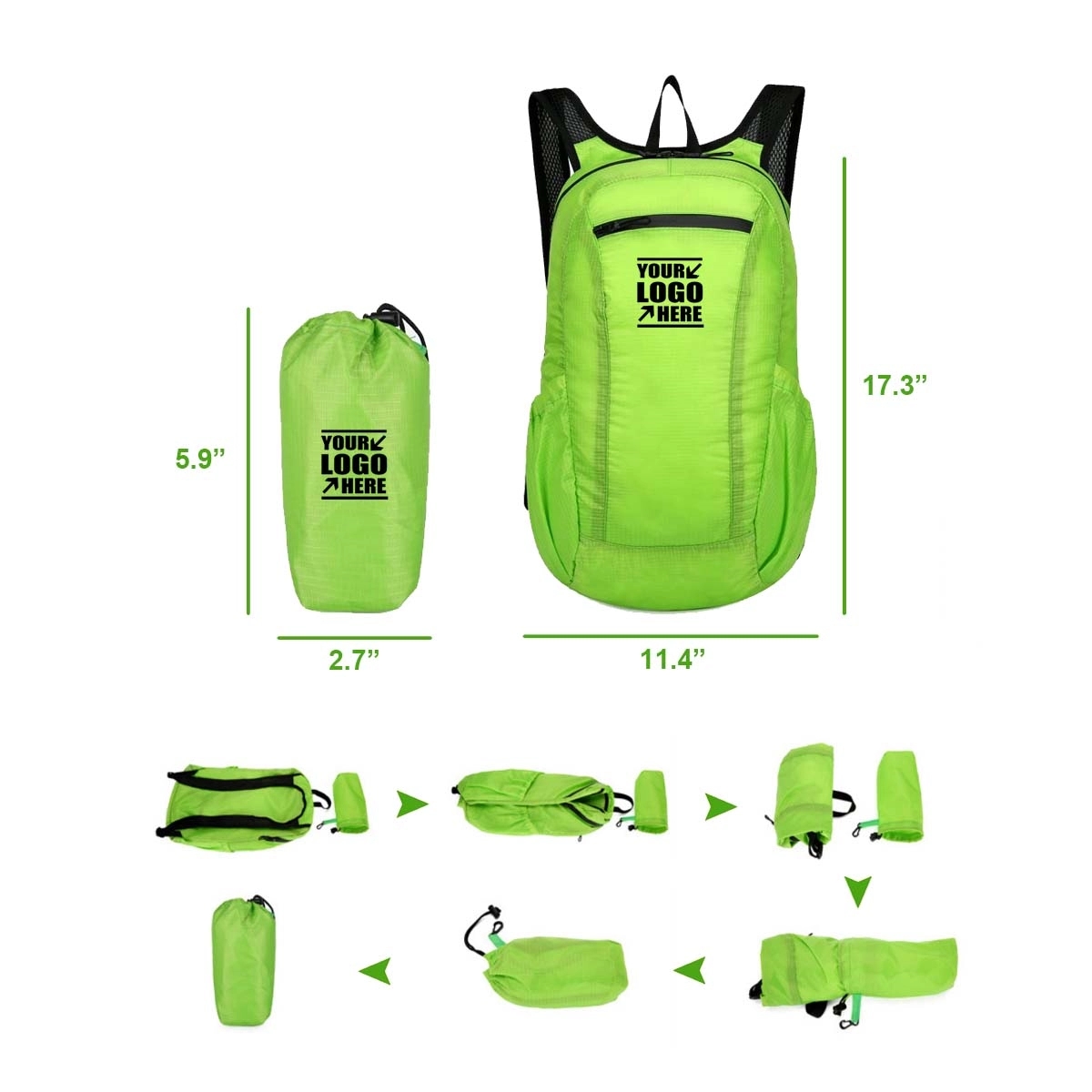Foldable Hiking Backpack 2