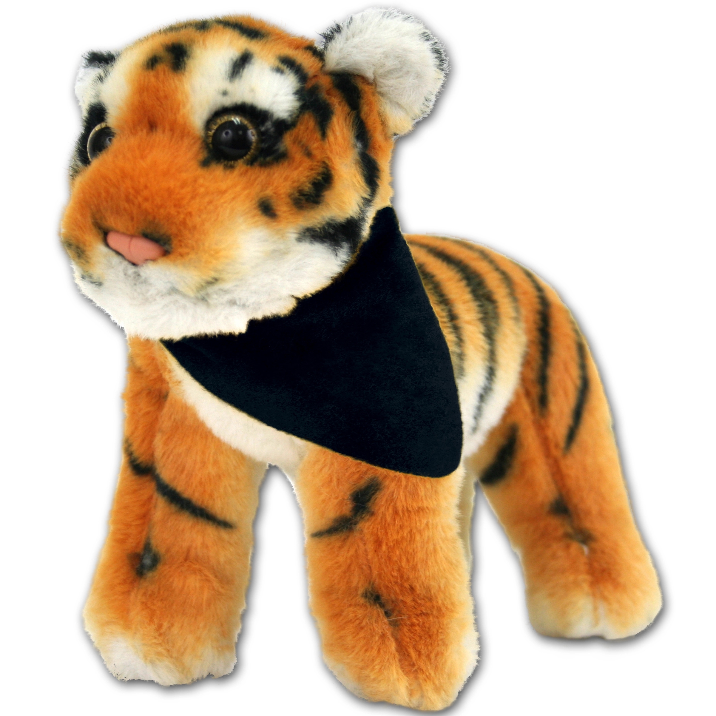 8" Jungle Animals Standing Brown Tiger 2