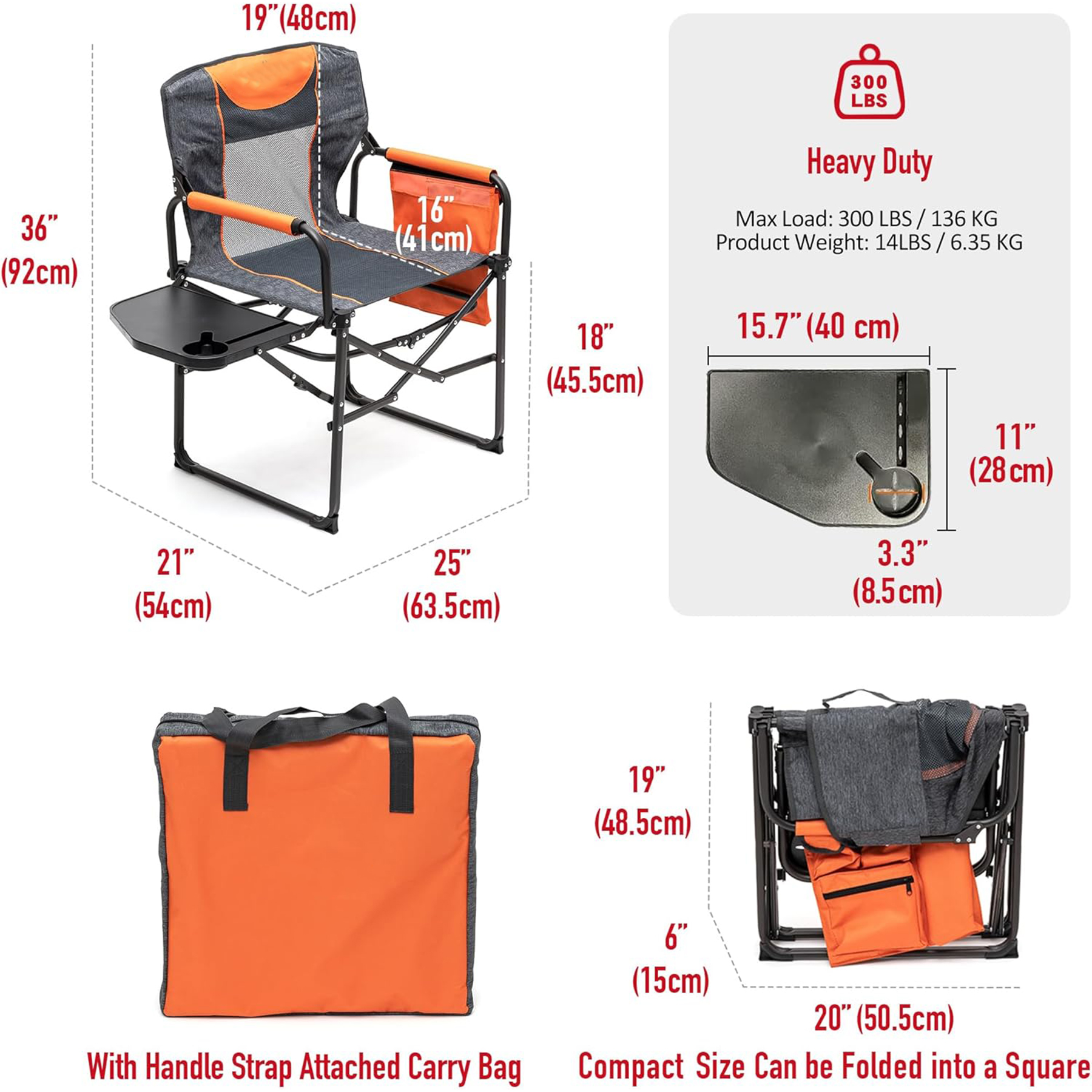 Camping Directors Chair 9