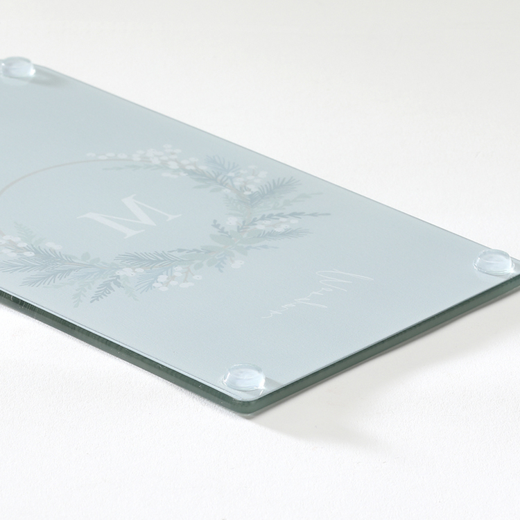 Holiday Monogram Paddle Cutting Board 2