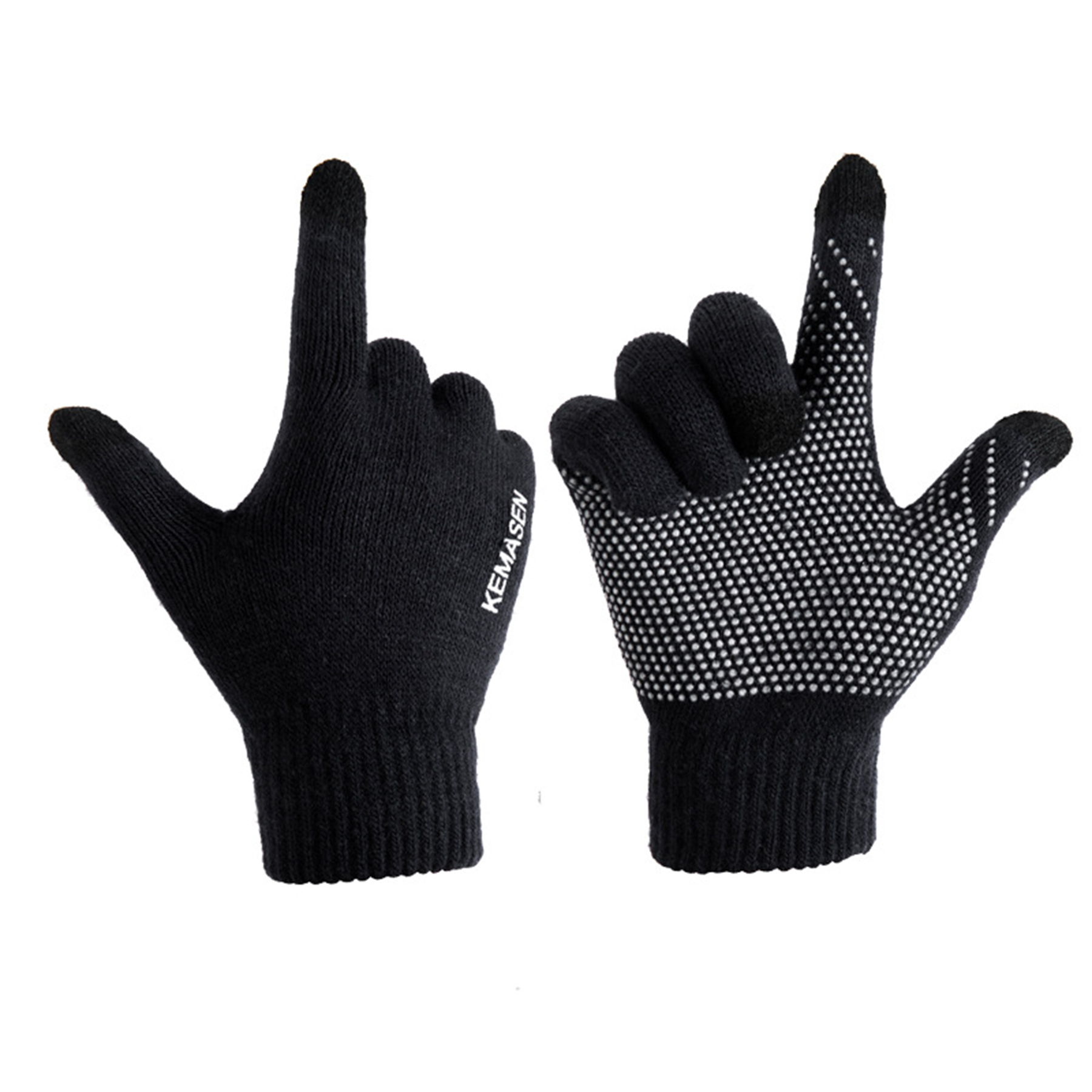Upgraded Touch Screen Winter Knit Gloves 4