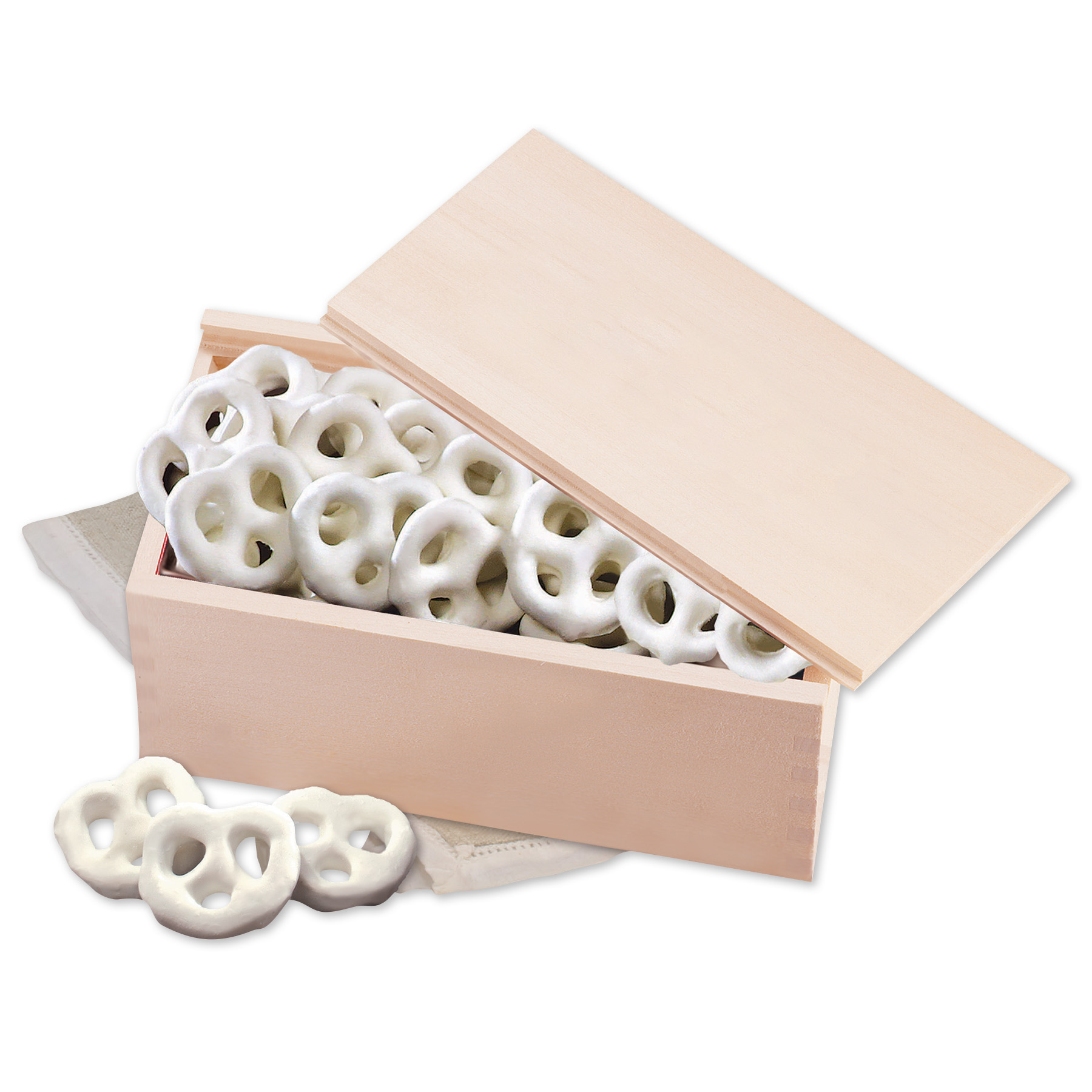 Frosted Pretzels in Wooden Collector's Box 4