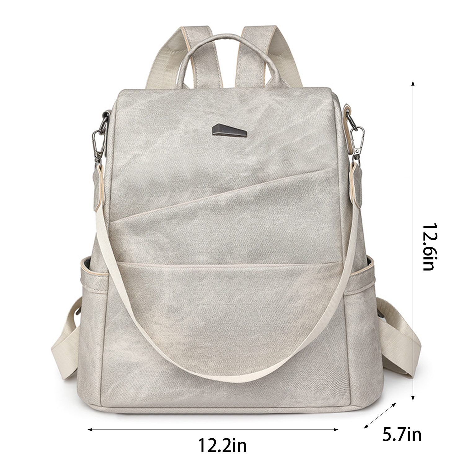 Water-Resistant Casual Backpack 8