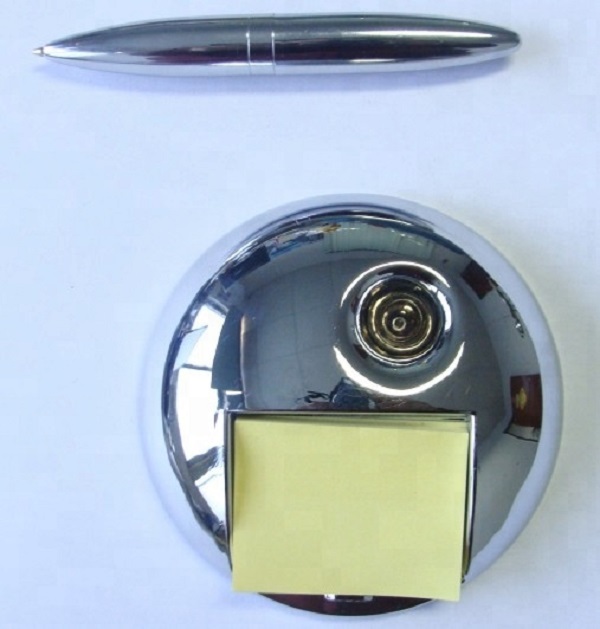 Ballpoint Pen with Magnetic Base and Sticky Note 2