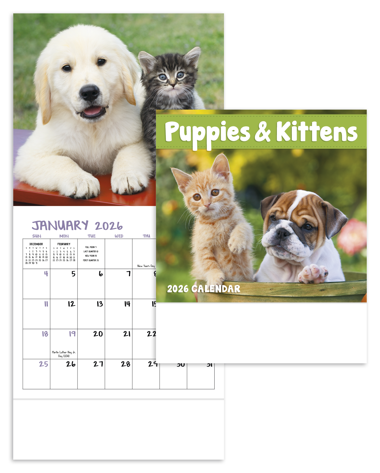 Good Value™ Puppies & Kittens - Mini Calendar 5