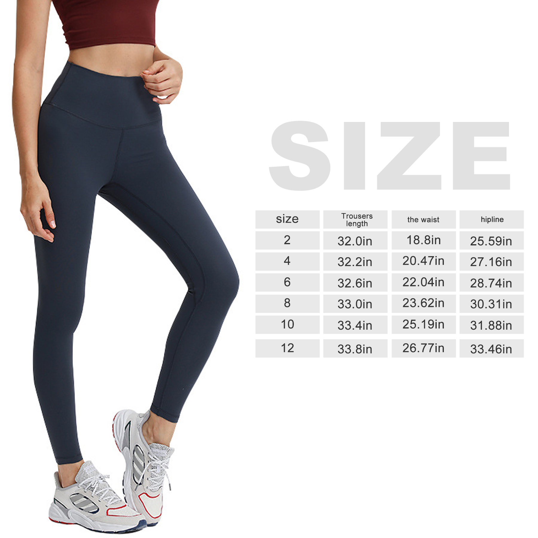 High Waist Yoga Pants 2