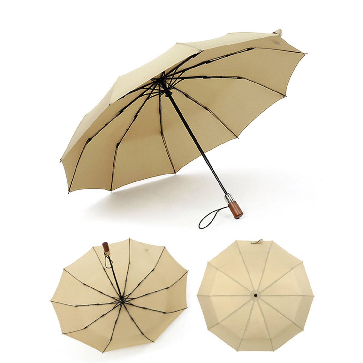 42 Inch Foldable Automatic Windproof Travel Umbrella 5