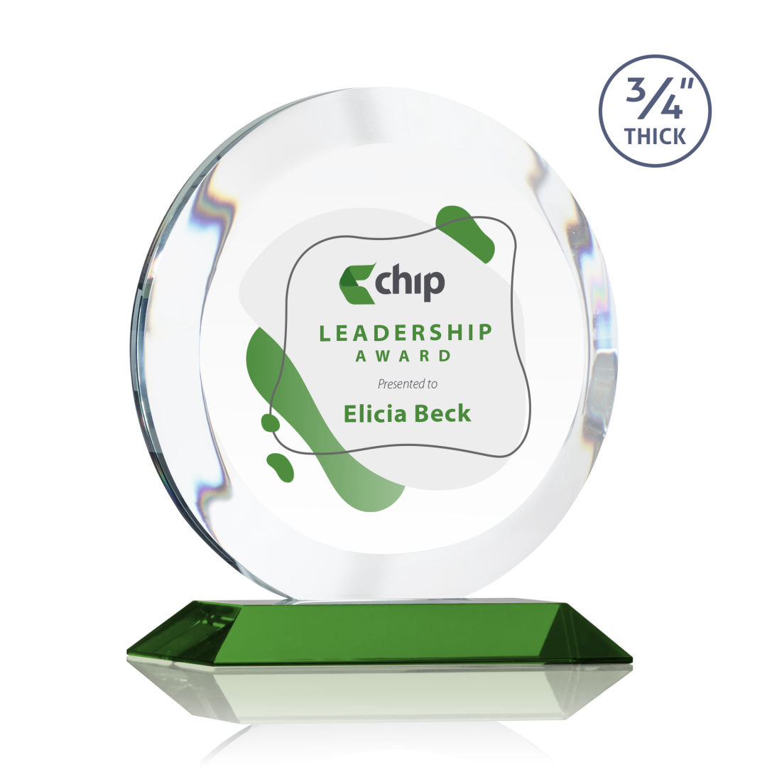 Gibralter VividPrint™ Award - Green 4