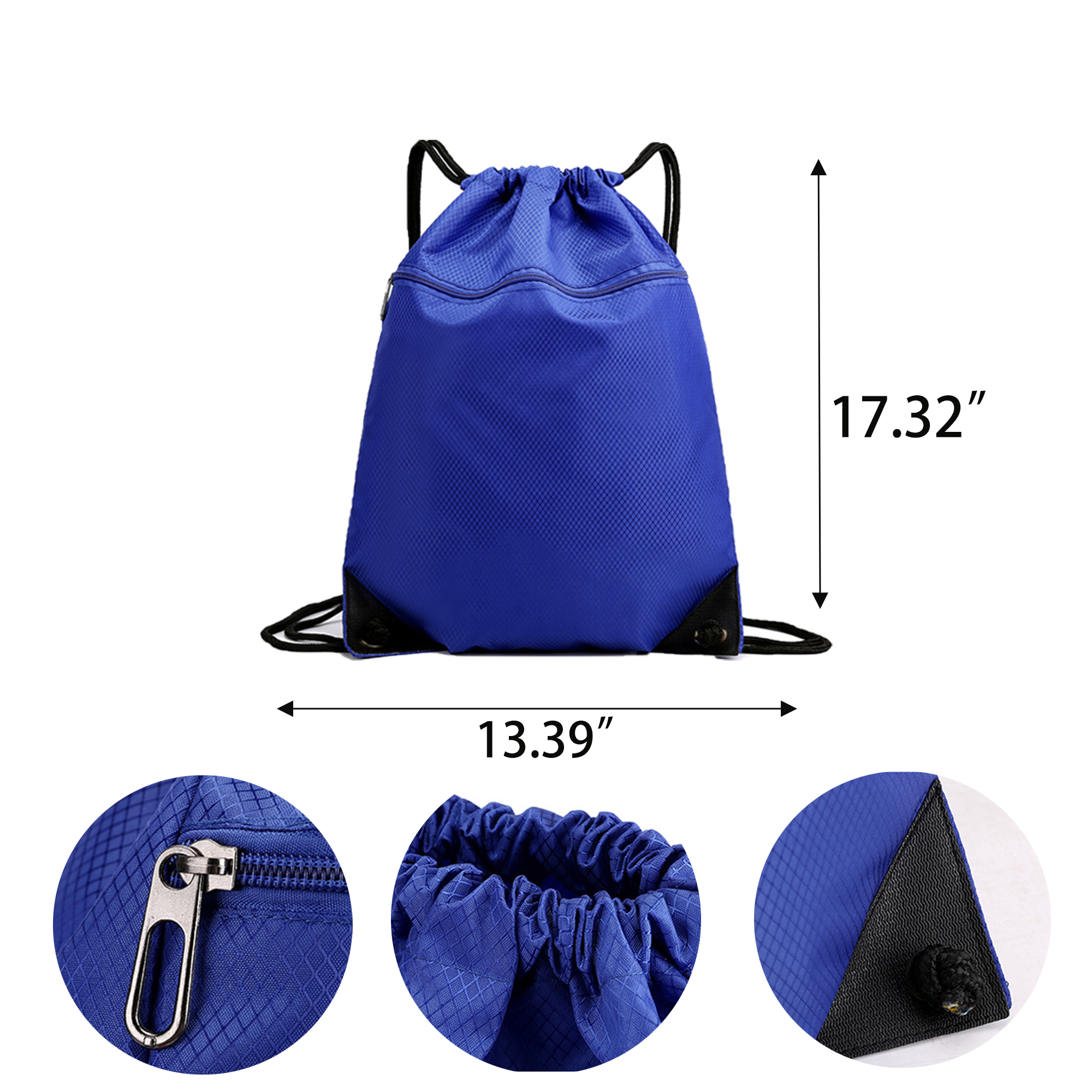 Drawstring Backpack in Oxford Material 2