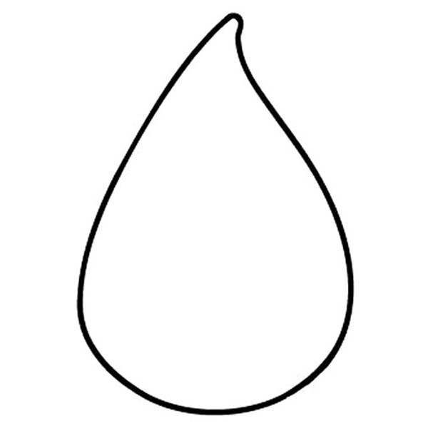 Water Drop Magnet - Full Color 1