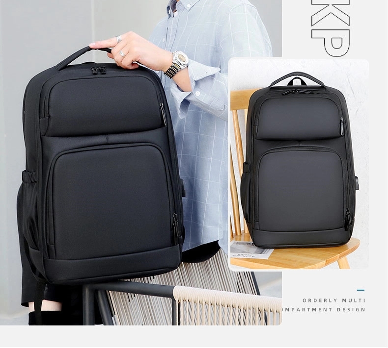 Customed Expandable Backpacks with USB Charging Port 11