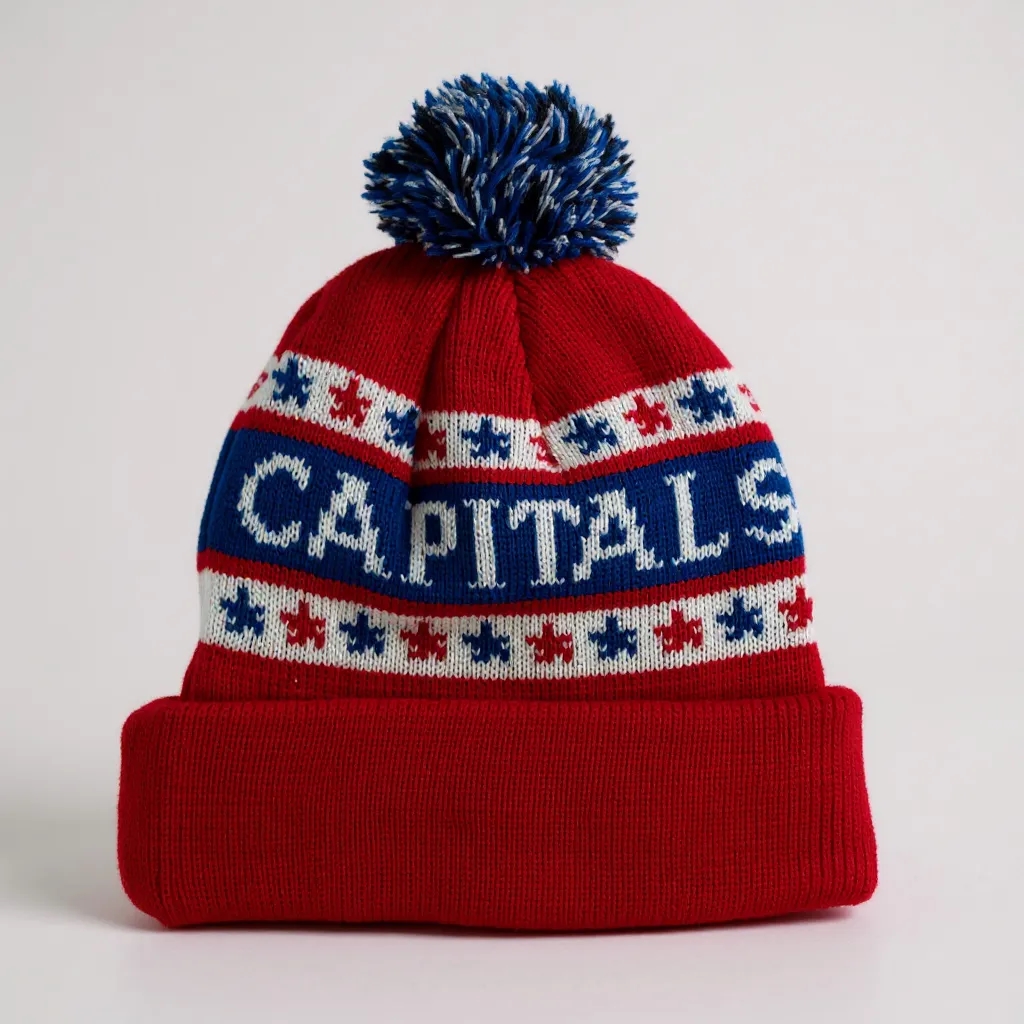 Fleece Lined Pom-Pom Beanie with Cuff 2