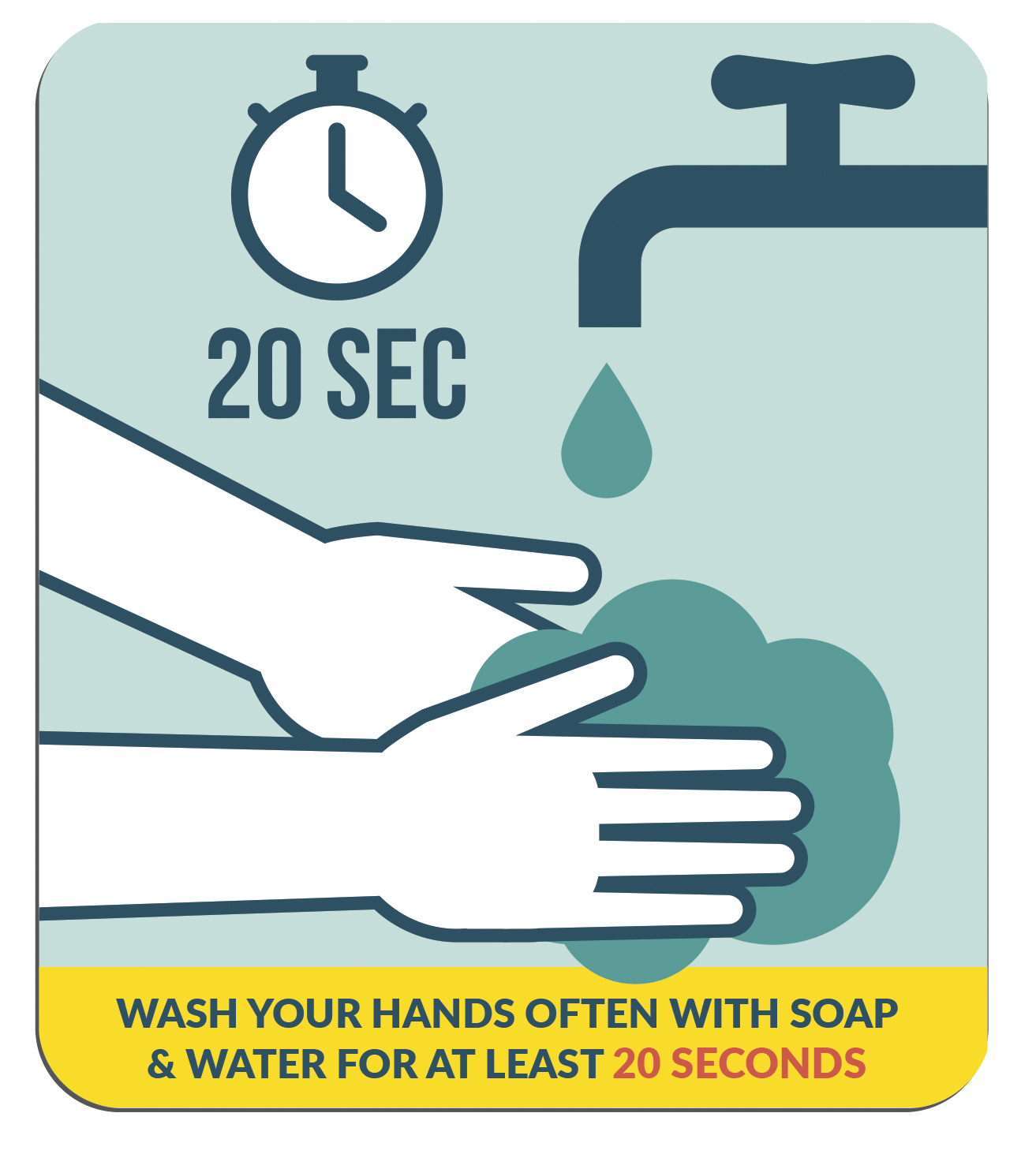 Good Value™ 20 Mil Large Stock Shape Magnet 9