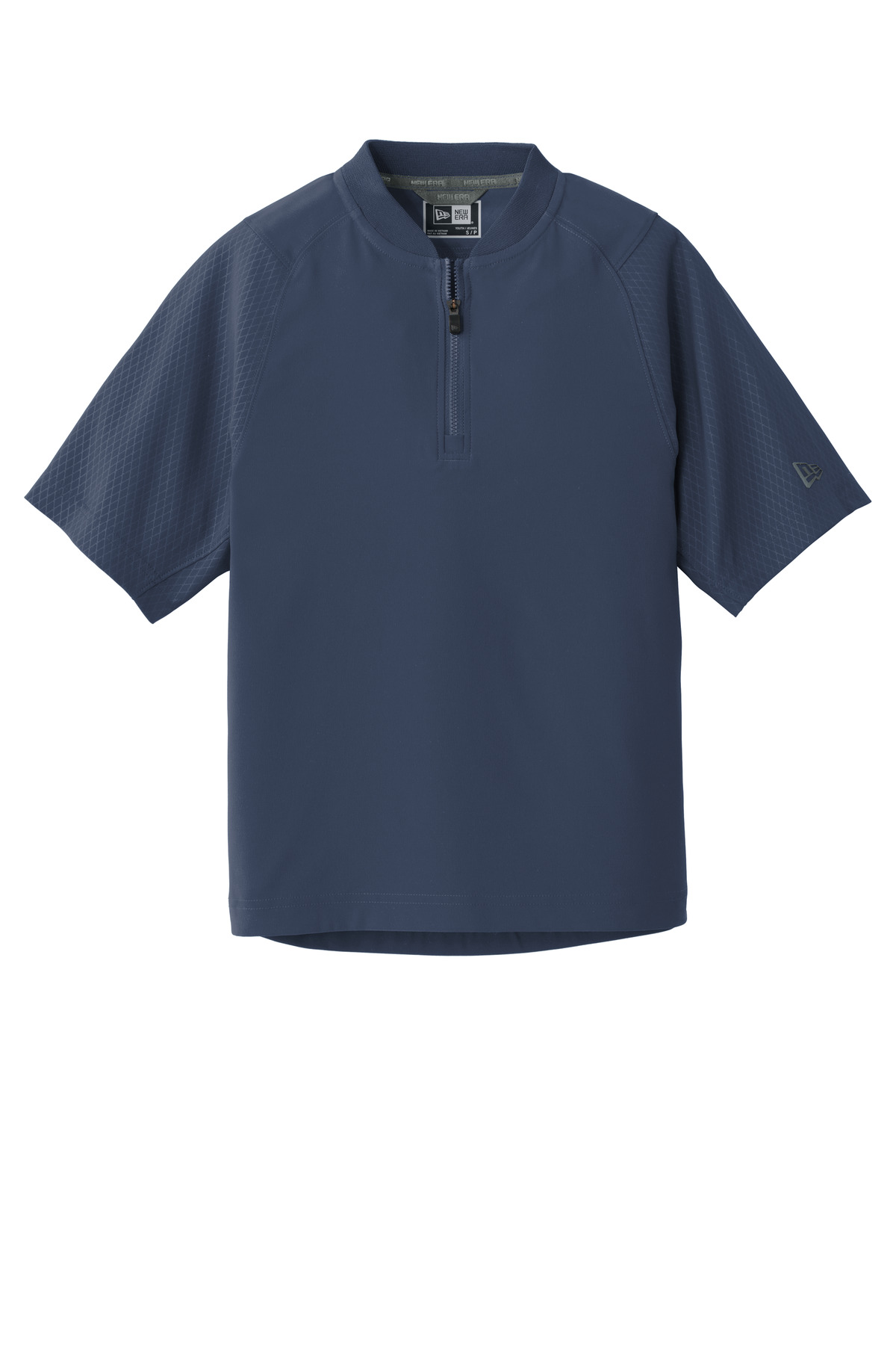 New Era Youth Cage Short Sleeve 1/4-Zip Jacket. YNEA600 24