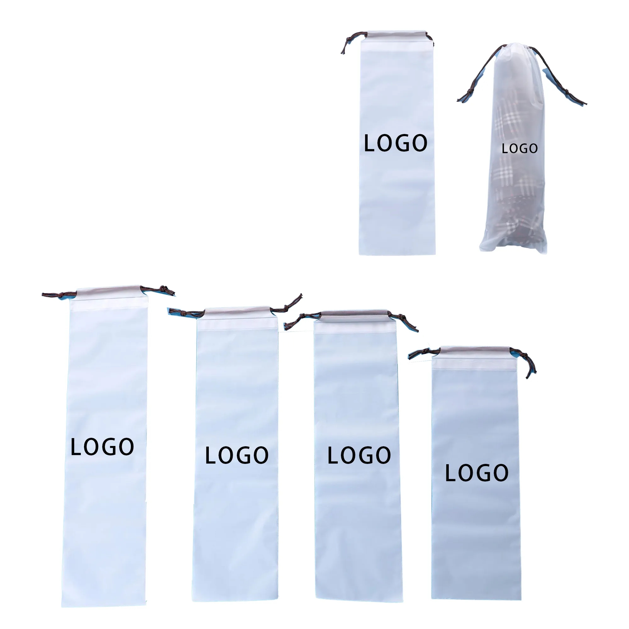 MOQ100,Custom Logo Drawstring Umbrella Storage Bag 2