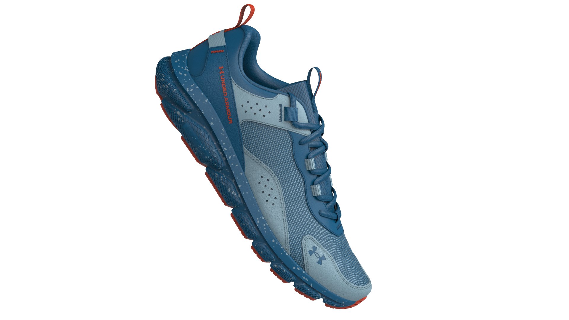 UA Charged Verssert Speckle Men's Running Shoes 8
