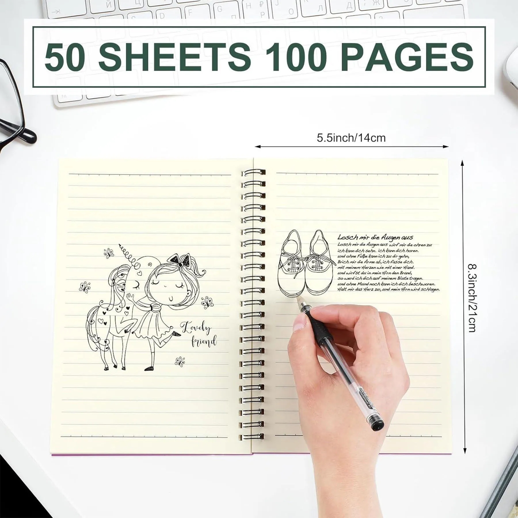 Customizable PP Coil Notebook - B6 Size 4