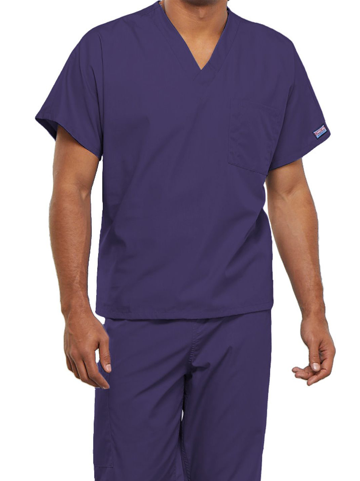 Cherokee - Workwear Originals - Unisex 1-Pocket V-Neck Top 71