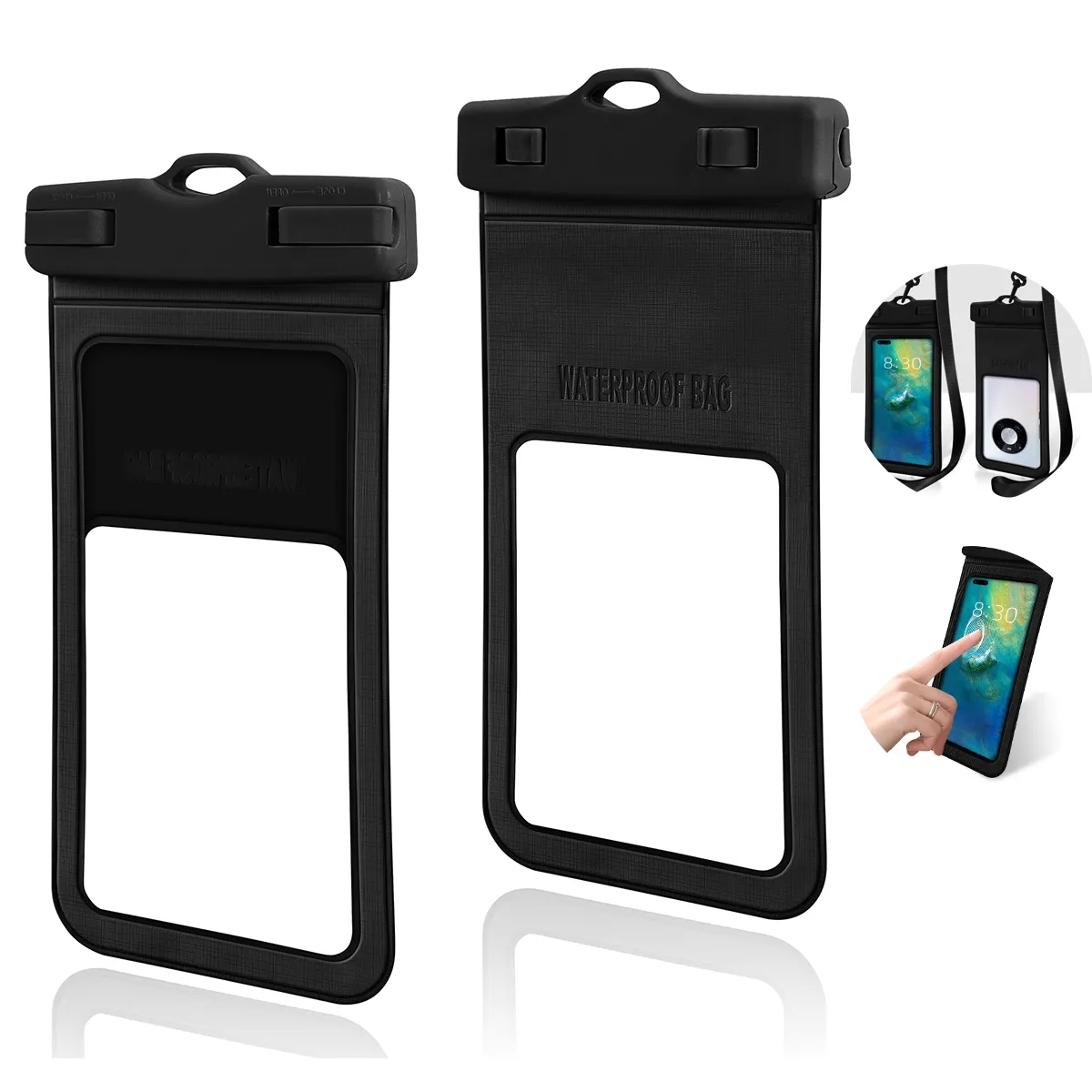 Universal Touch Screen Waterproof Phone Bag For Swimming 2