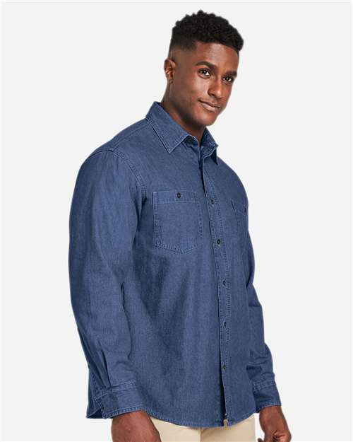 Unisex Denim Shirt Jacket - M540 9