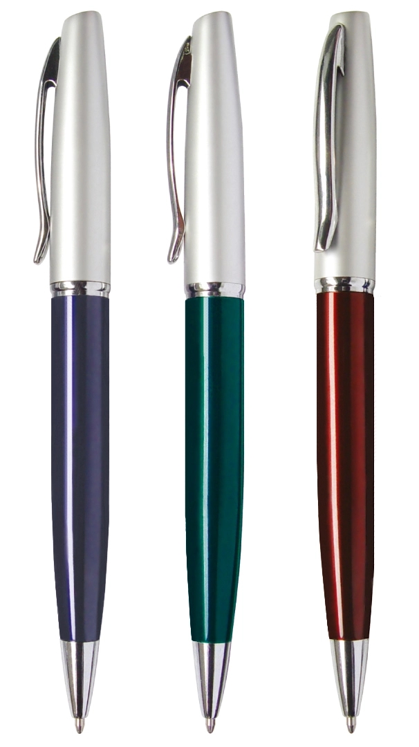 Executive Metal Twist Ballpoint Pen 2