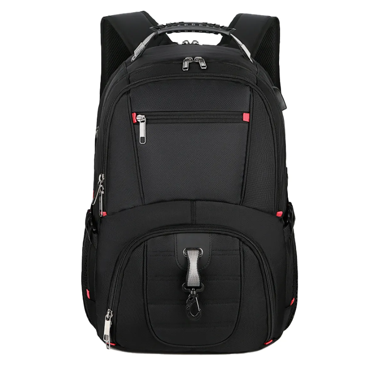 Heavy Duty Travel Laptop Backpack With USB Charging Port 7