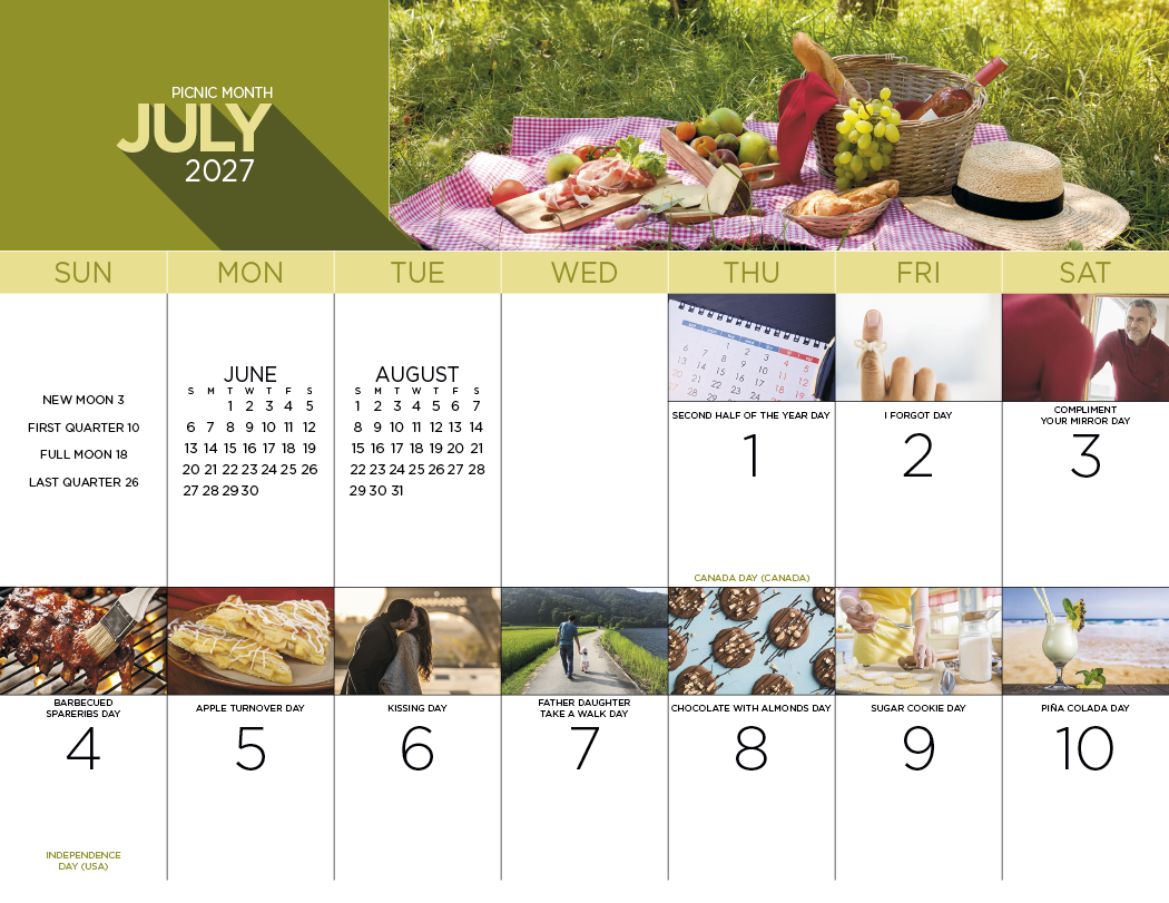 Good Value™ National Day - Spiral Calendar 64