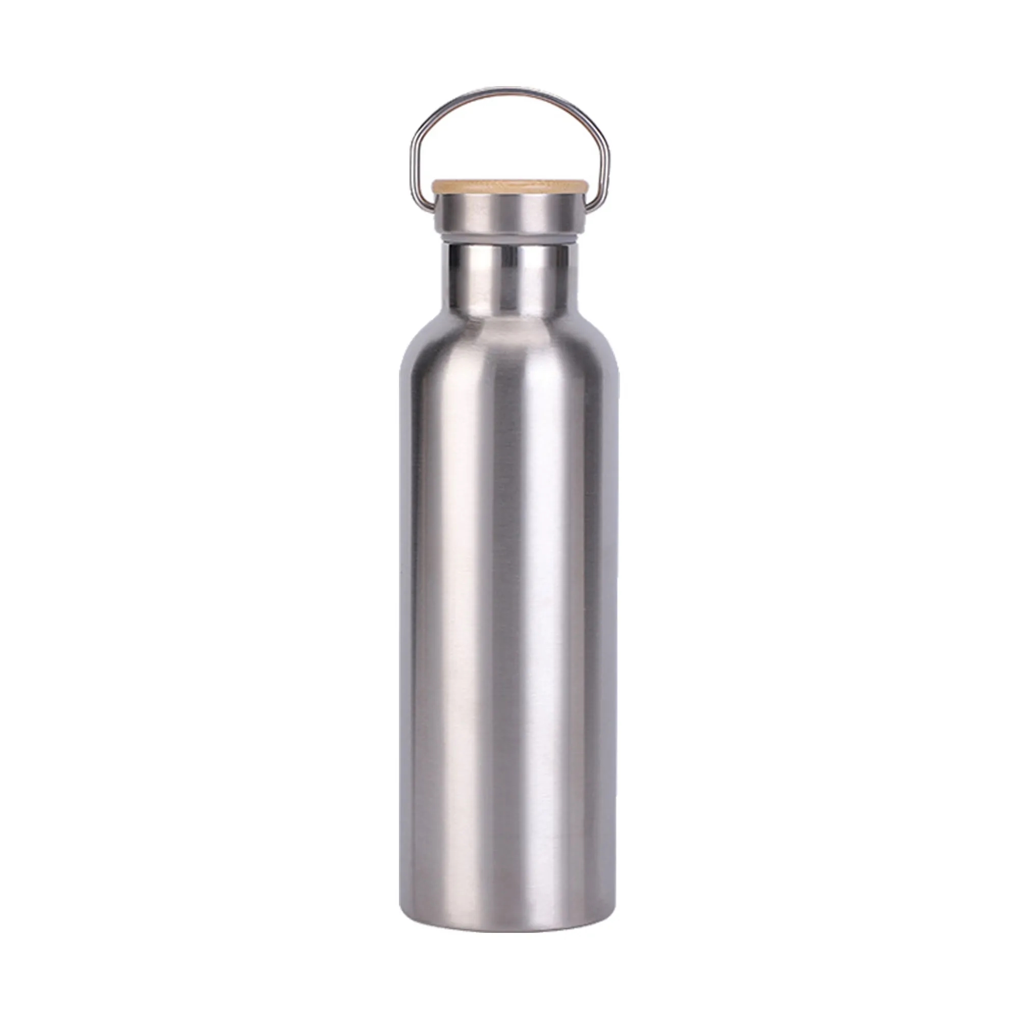 20 oz Insulated Water Bottles with Bamboo Lid 4