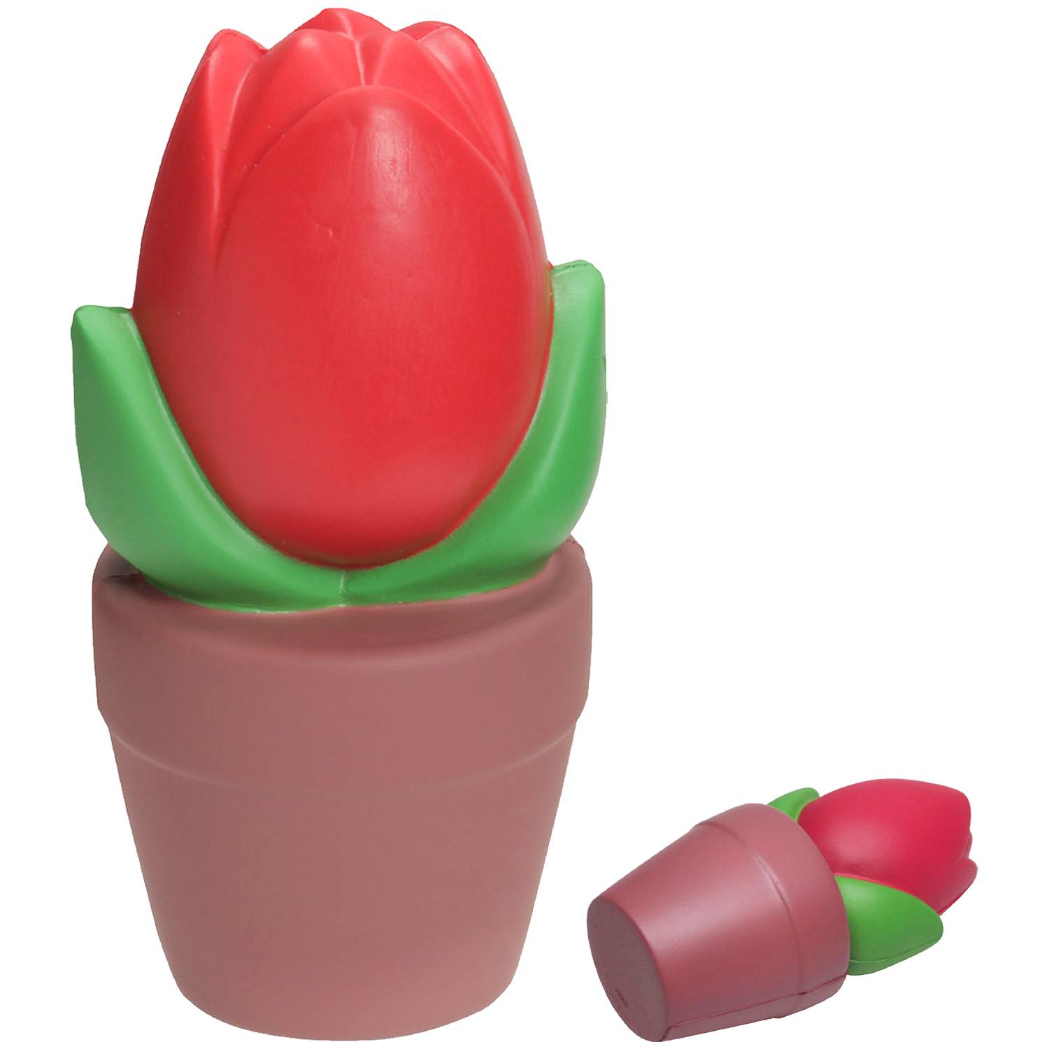 PU Tulip in Pot Stress Reliever Squishy Toy 7