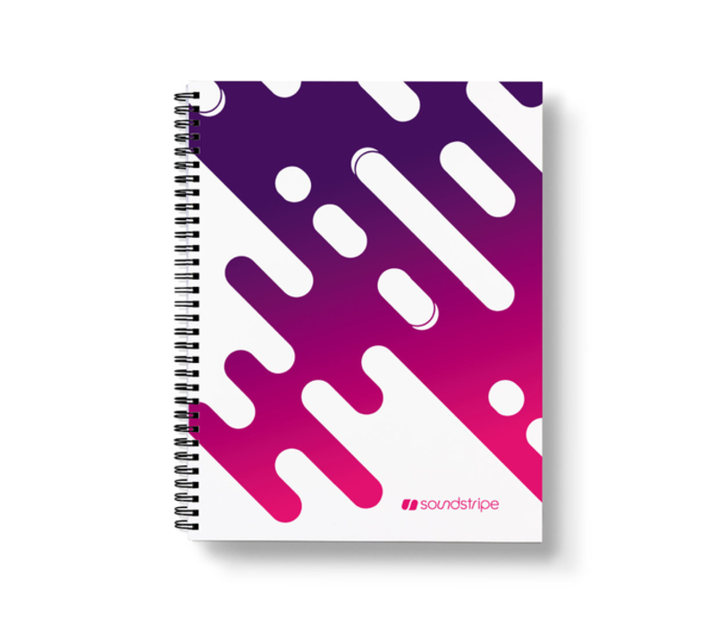 Softcover Notebook with Spiral Binding - Large 1