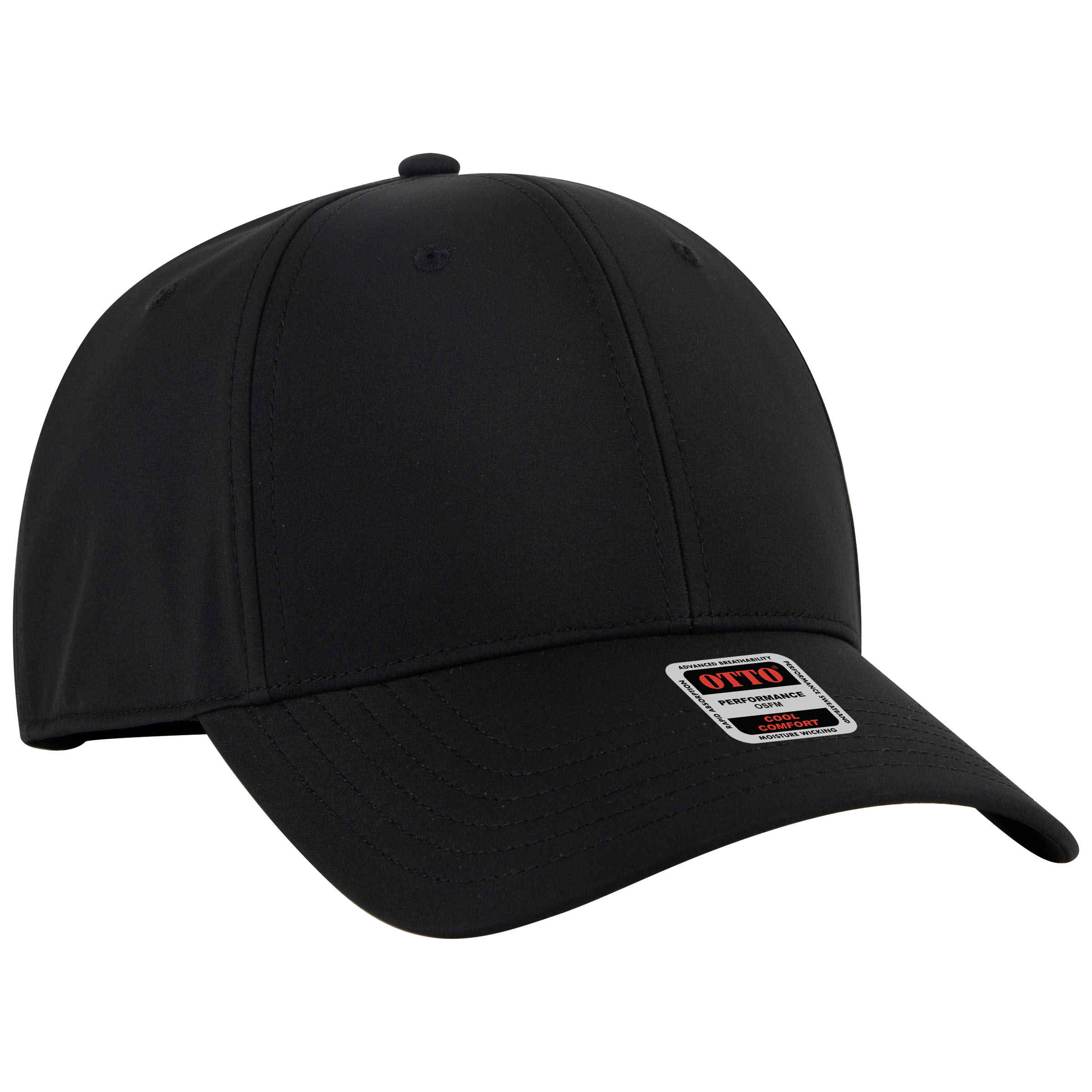 OTTO CAP® 6 Panel Low Profile Baseball Cap 2