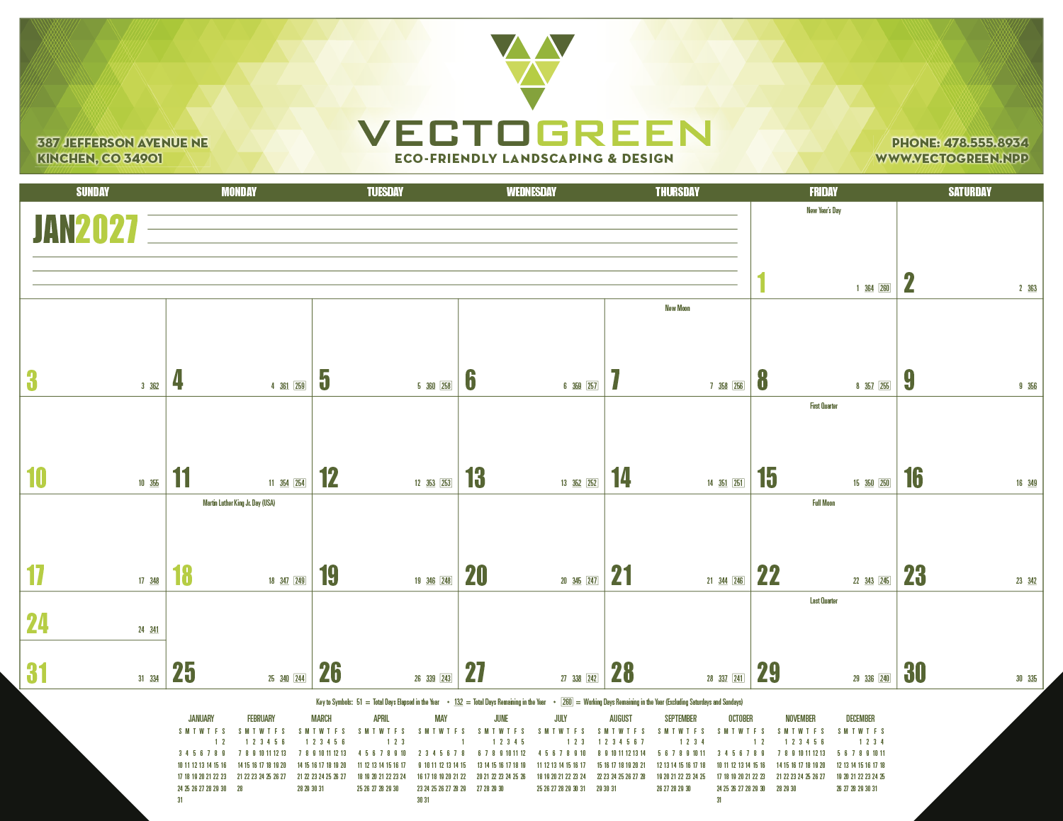 Good Value™ Multi-Color Desk Pad 31