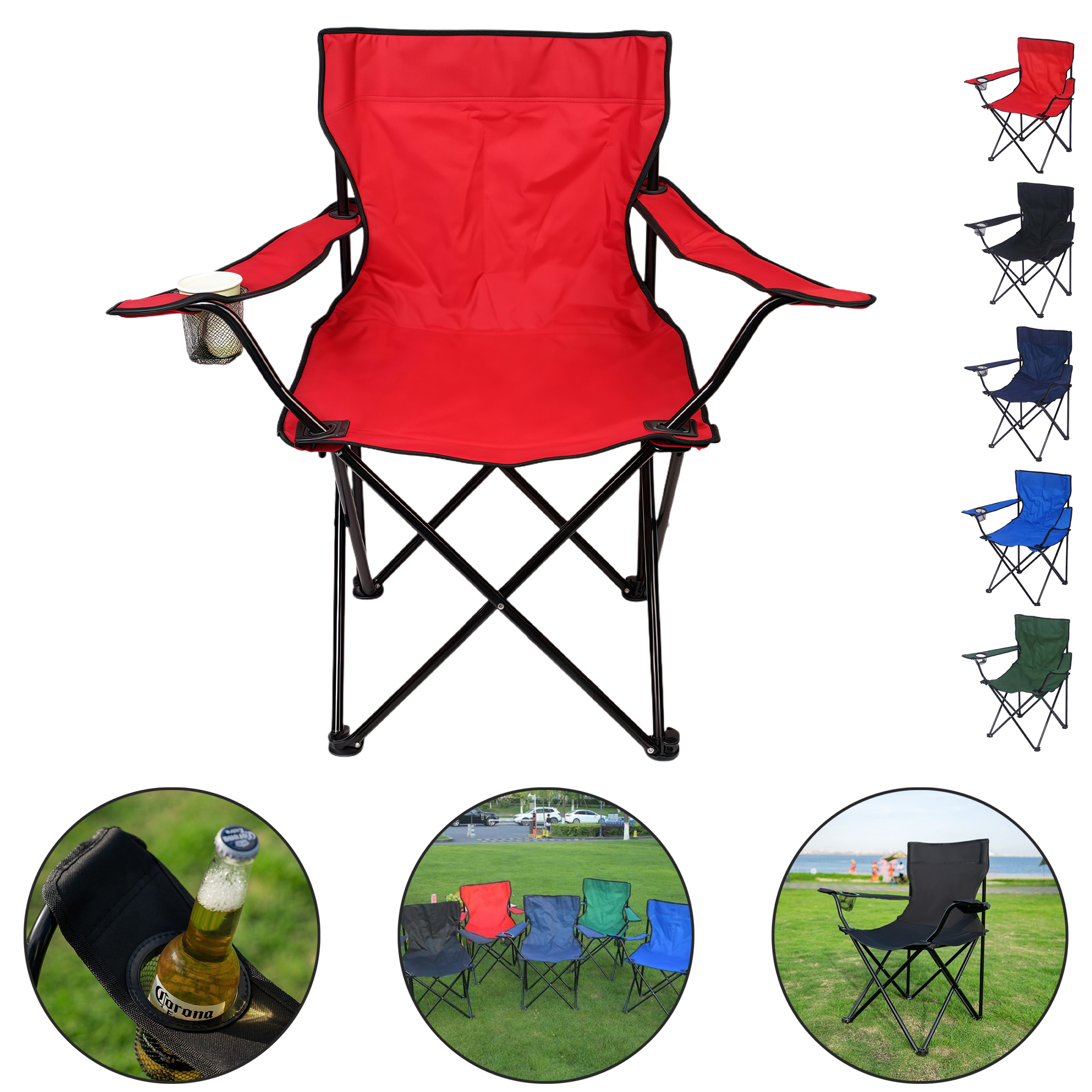 Portable Folding Chair for Outdoor Camping 3