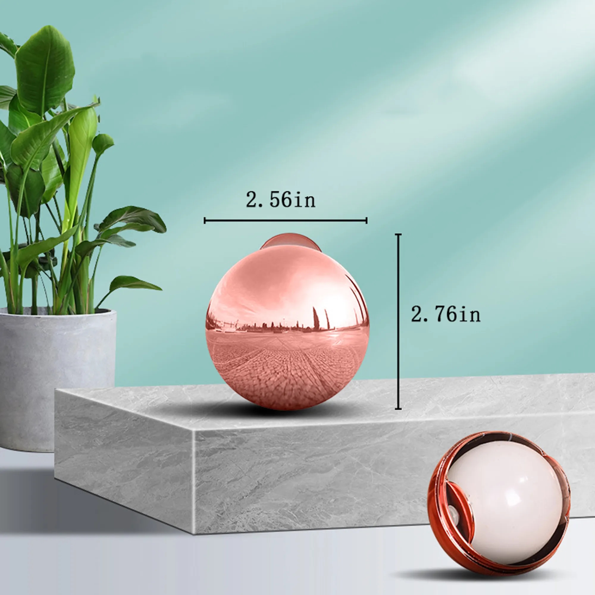 Custom Logo Spherical Lint Roller Washable 3