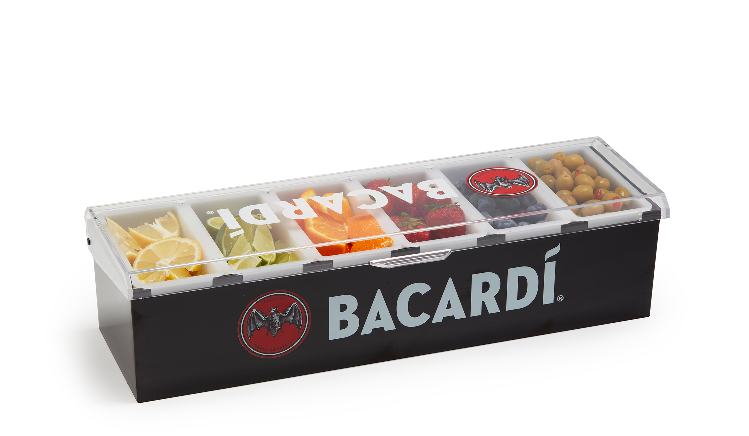 6 Cup Condiment Tray - Solid Base 2