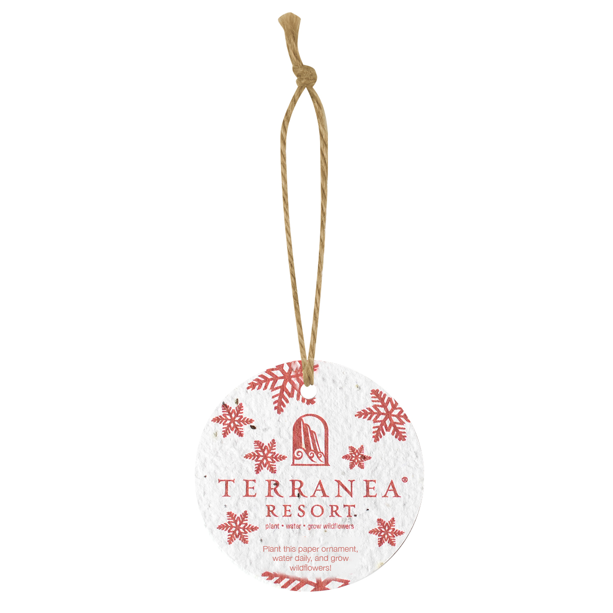 Bloomin® Circle Shaped Plantable Holiday Ornament 2