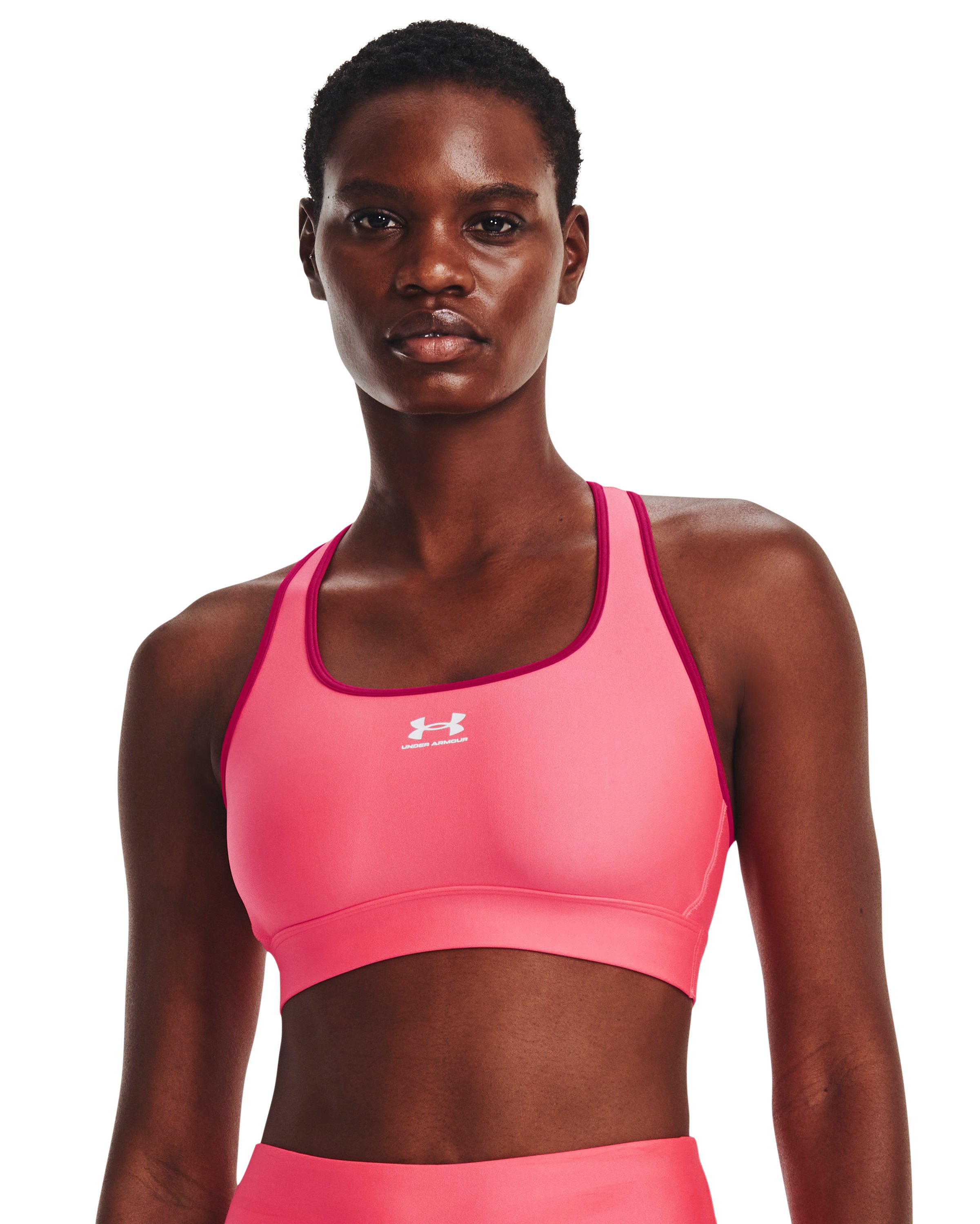 HeatGear Mid Padless Women's Sports Bra 12