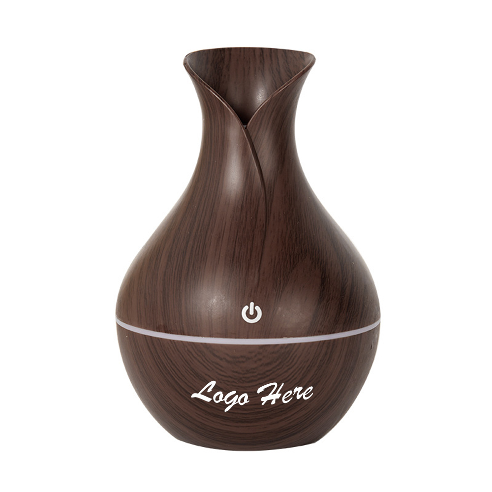 Wooden Surface Vase Shaped Air Humidifier 3