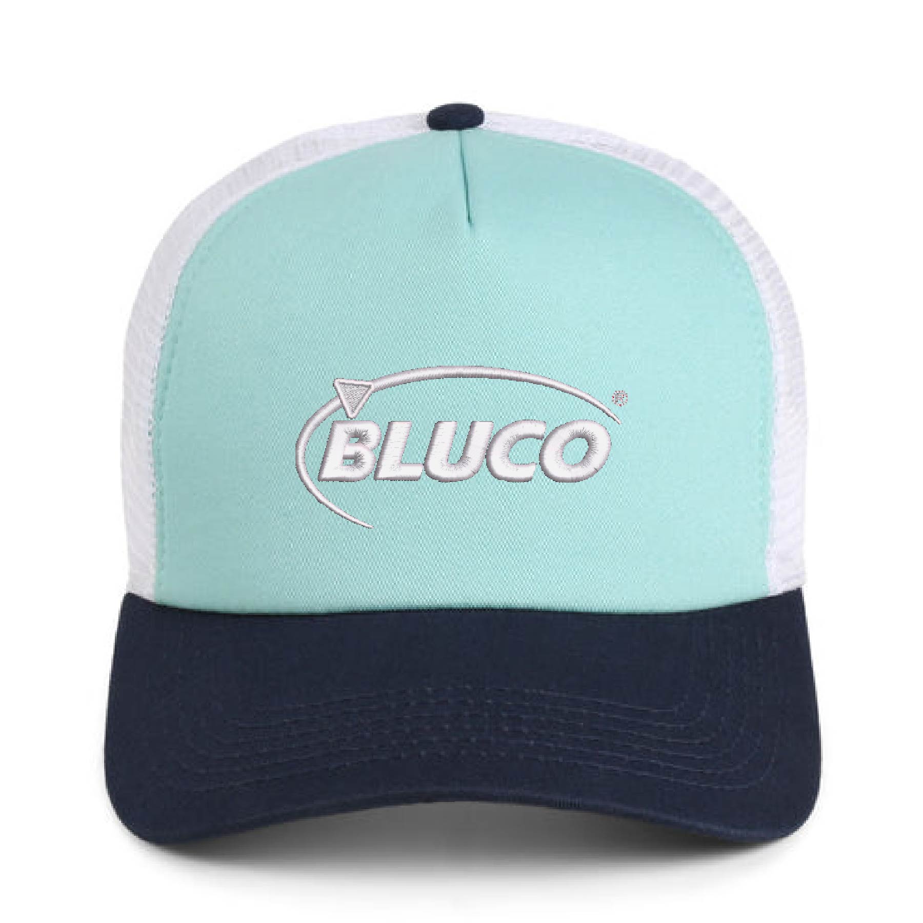 Imperial 1287 5-Panel North Country Trucker Hat w/ Leatherette Patches or Embroidery