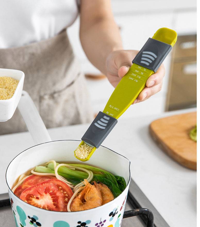 Double End Adjustable With Eight Stalls Measuring Spoon 5