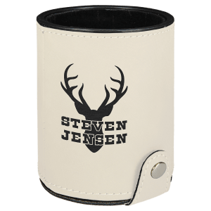 Laserable Leatherette Dice Cup With 5 Dice 2