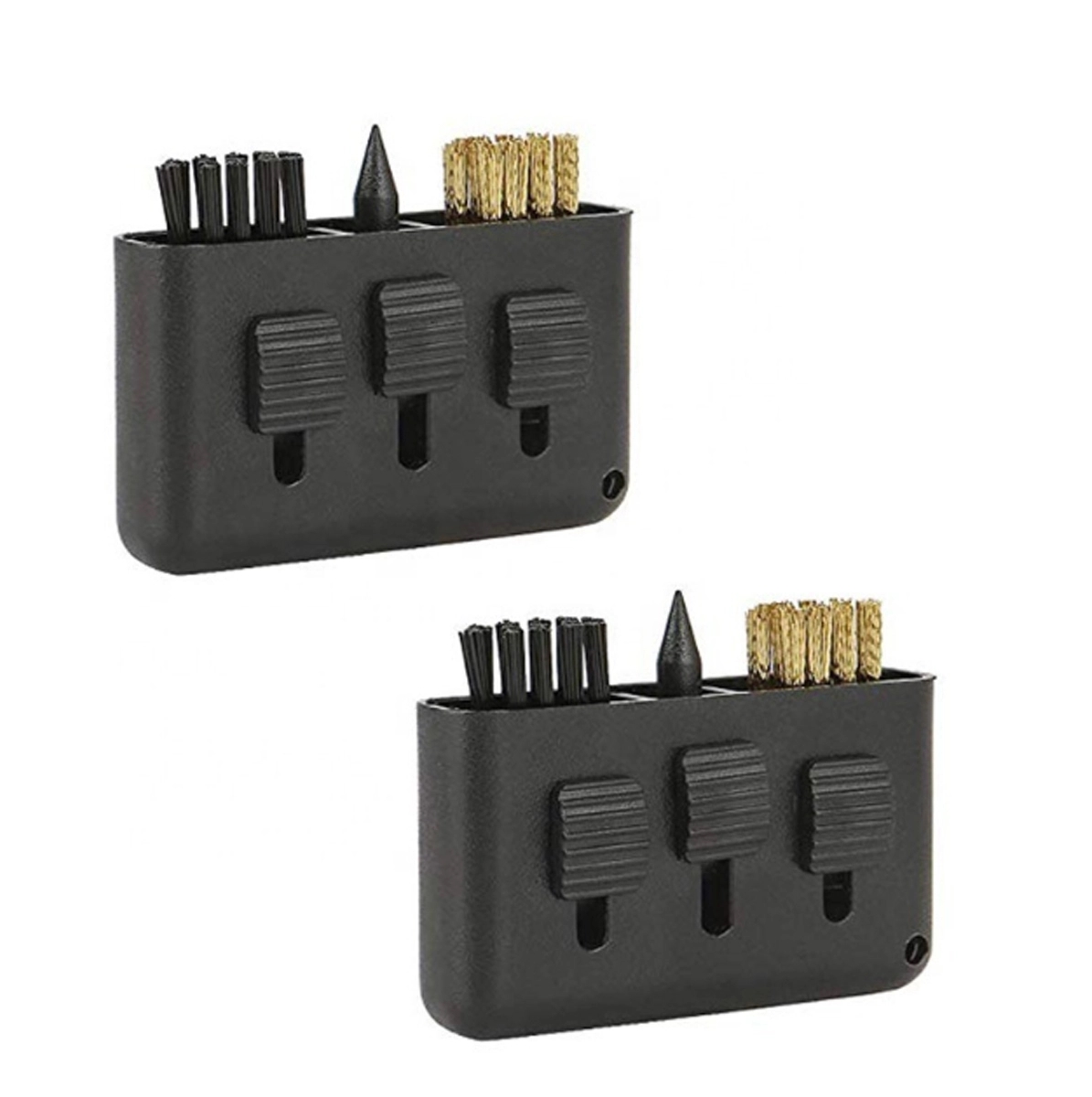 Custom 3 In 1 Durable Pocketable Retractable Golf Brush 3