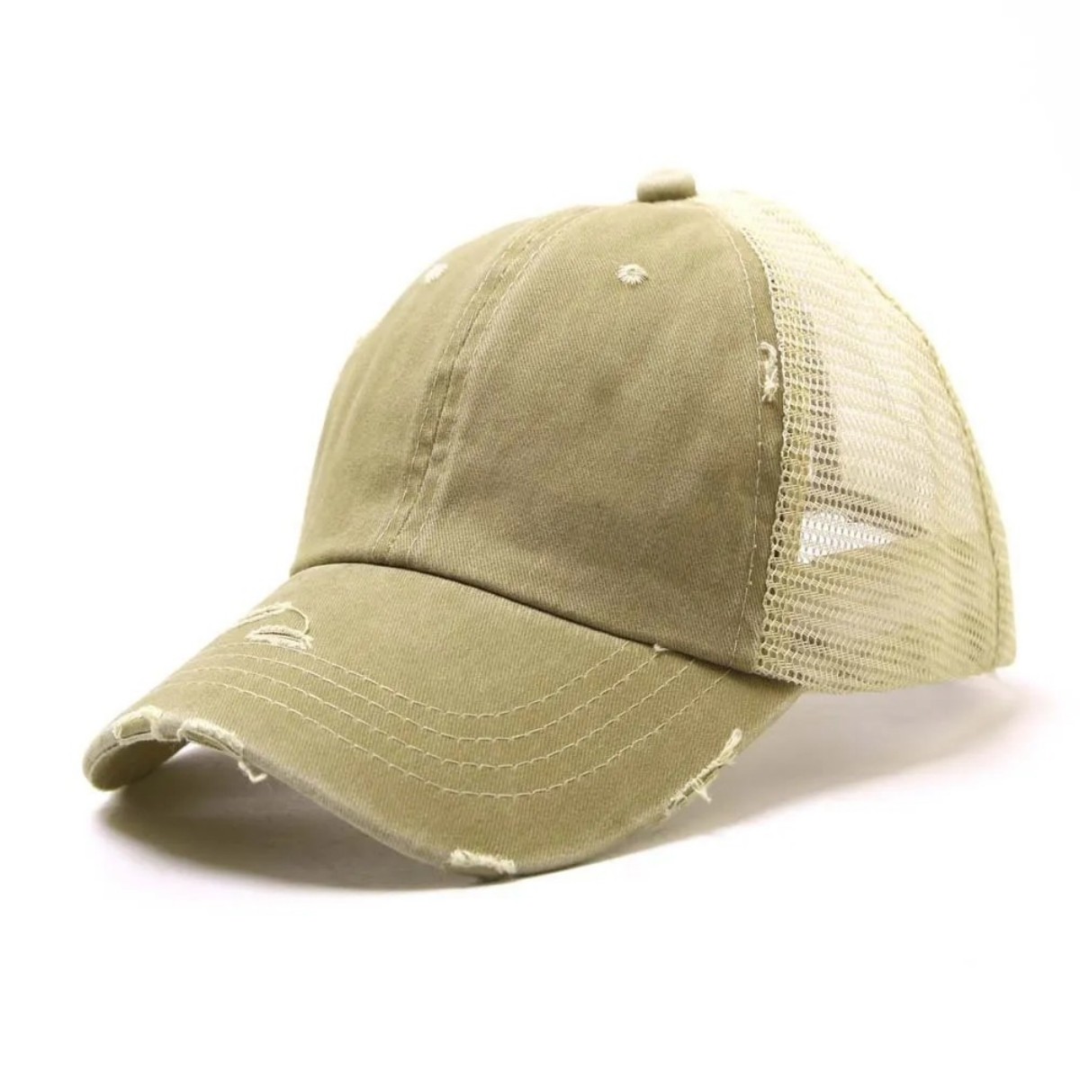 Breathable Baseball Cap with Embroidered Front 8