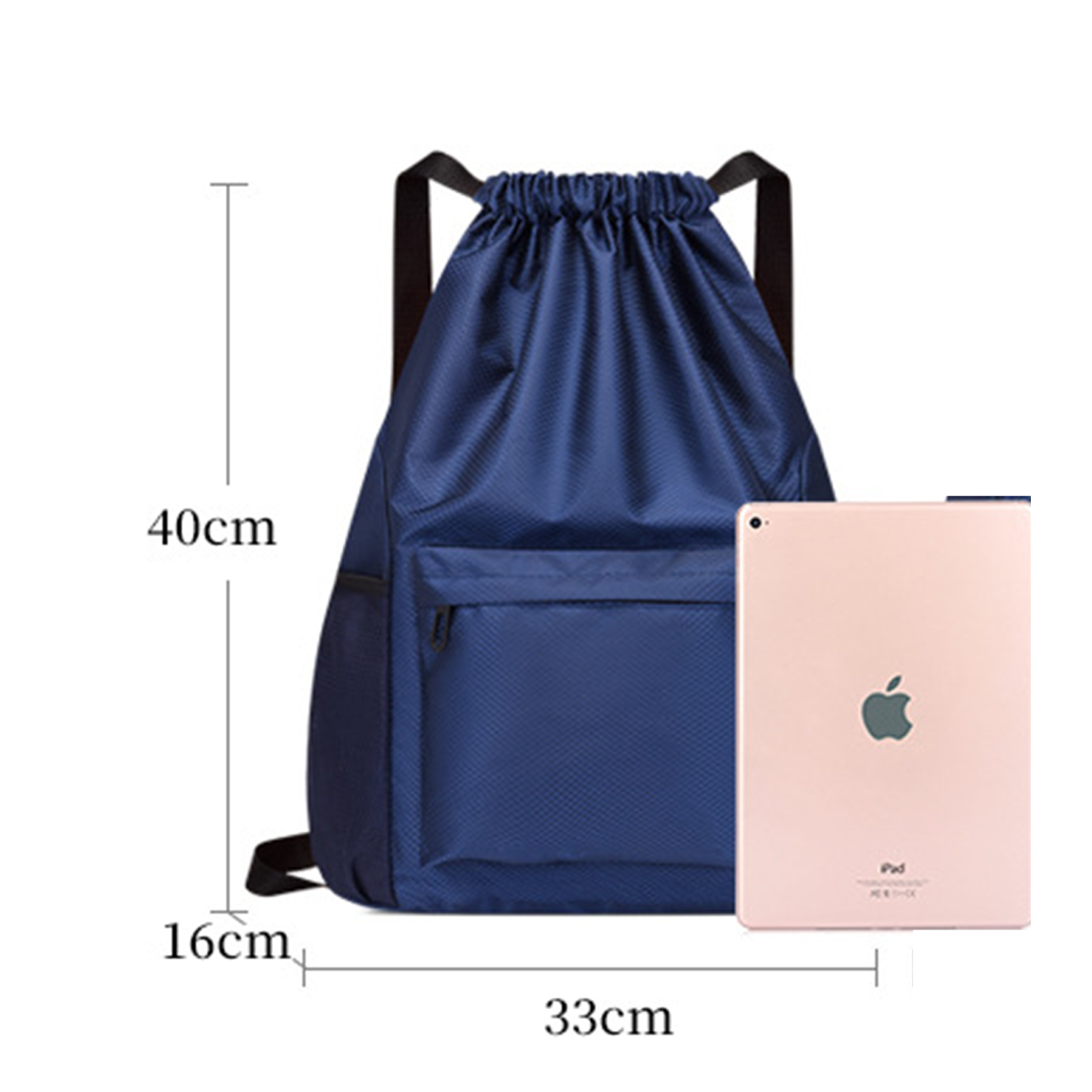 Sports Gym Drawstring Bag String Backpack 2