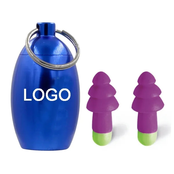 Reusable Uncorded Earplugs w/ Carry Case 2