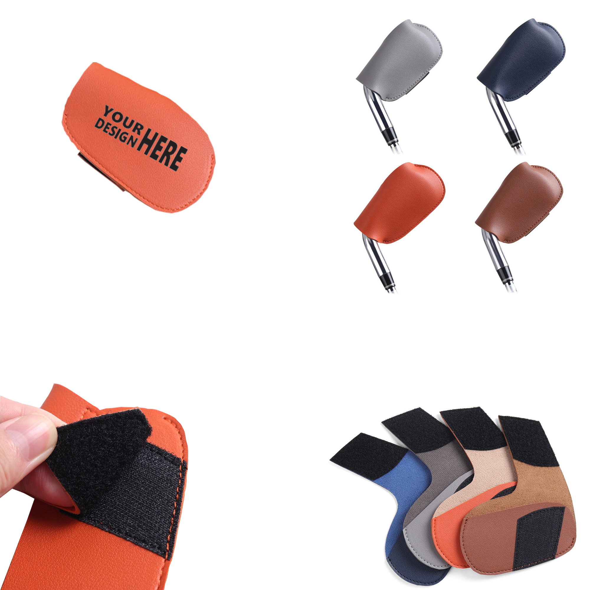 Leather Golf Club Cover 1