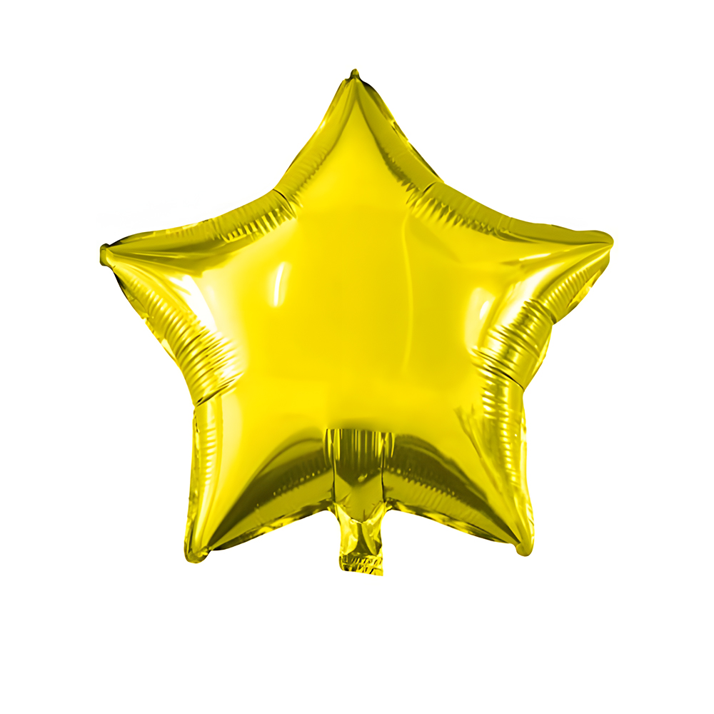 Mylar Balloon - 10" - Heart Or Star Shaped 2