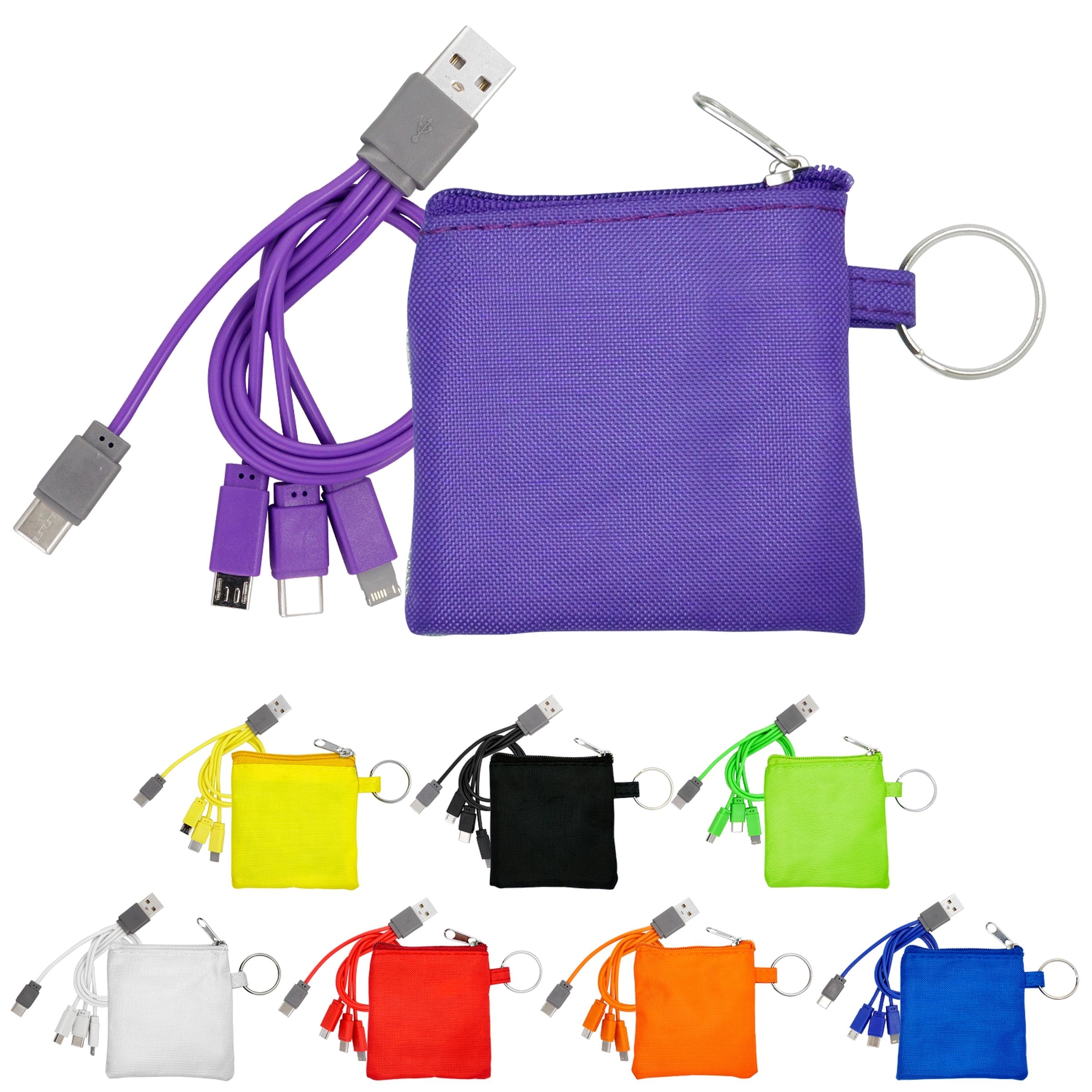 4-in-1 Colorful Pouch Cable Set 19
